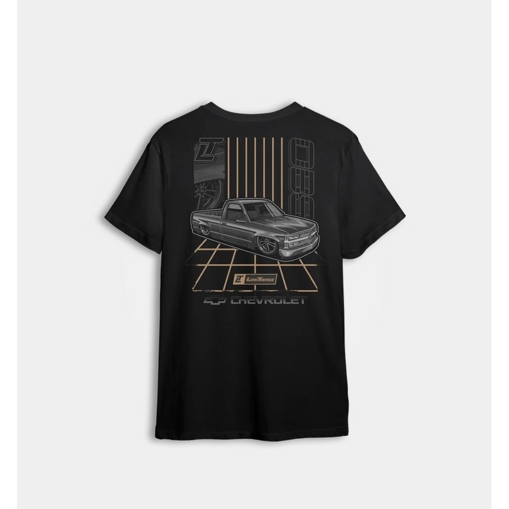 Chevrolet BLACK GOLD TEE by Low Trendz New 4XL